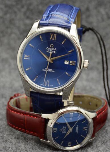 Forever knock-off watches are attractive with blue dials.