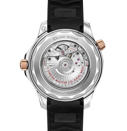 The movement could be viewed through the transparent caseback.